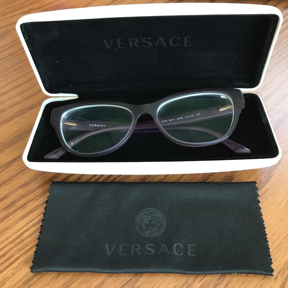 Purple Cat Eye Glasses